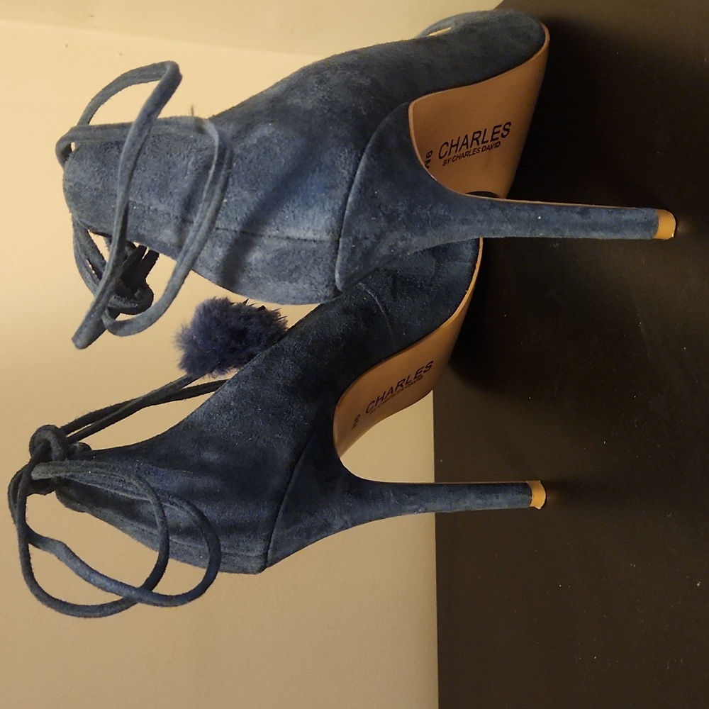 Charles David  Ankle Tie Pumps